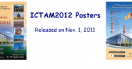 ICTAM2012 Posters Released on November 1, 2011